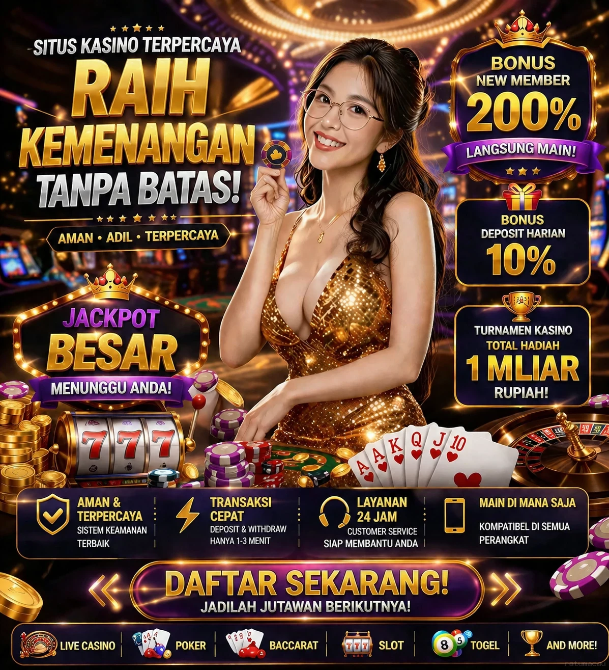 Interface aplikasi setelah instalasi berhasil